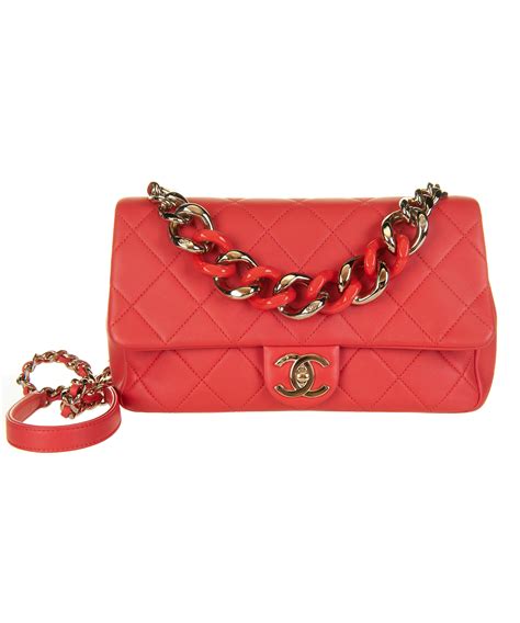 chanel flap bag with large bi-color chain|Chanel large flap bag price.